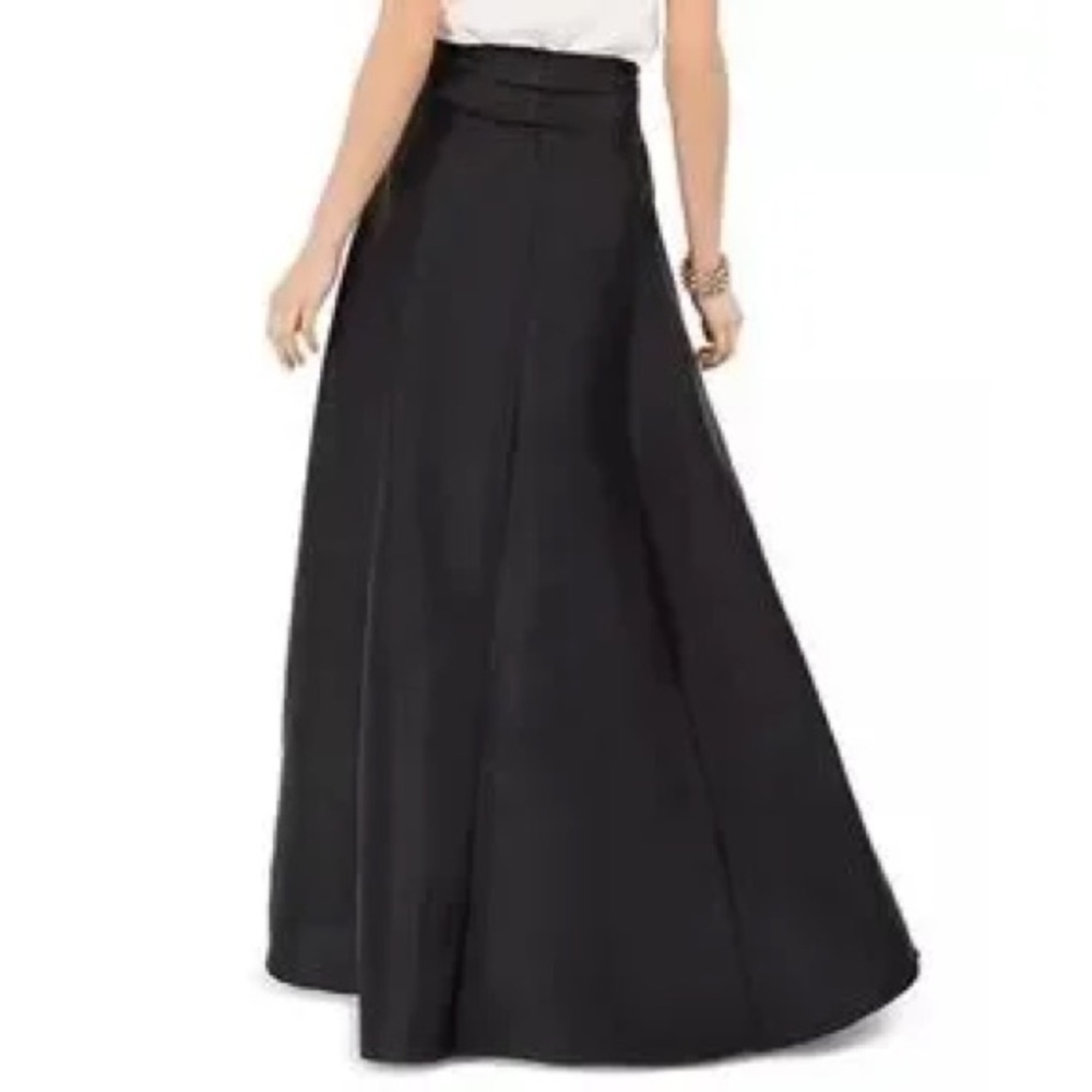Adrianna Papell black satin skirt- size 18W